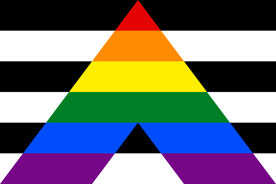 Straight Ally flag